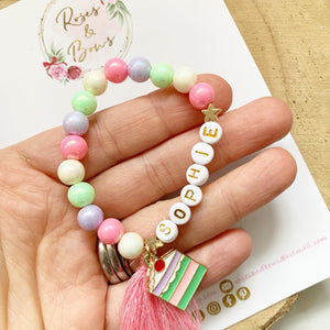 Girls Birthday Bracelet