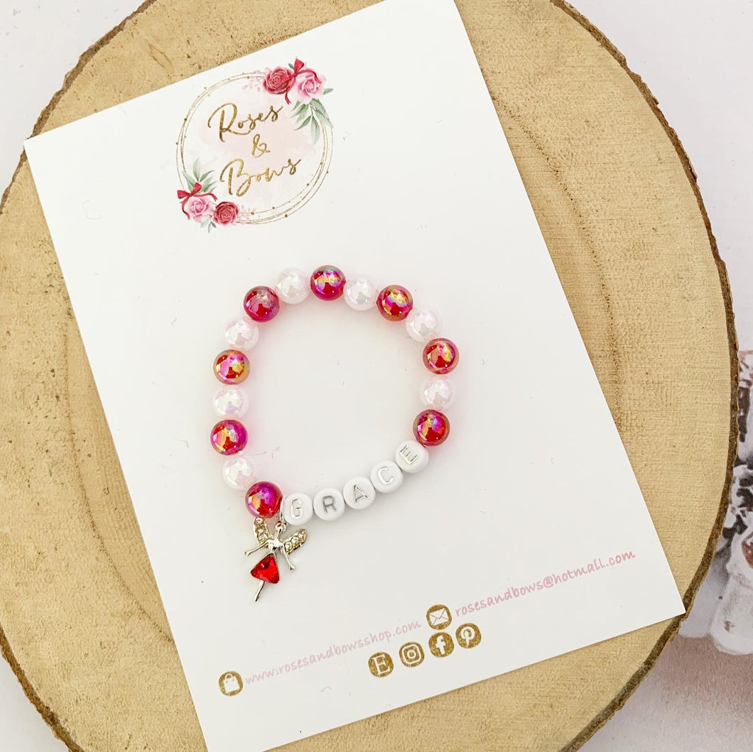 Girls Fairy Bracelet - Christmas Fairy Gift