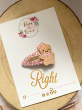 Load image into Gallery viewer, Pink Gingerbread Snap Clip
