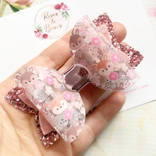 Load image into Gallery viewer, Deer Hair Bow Headband or Clip
