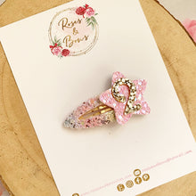 Load image into Gallery viewer, Rainbow Star Birthday Clip -Birthday Number Snap Clip
