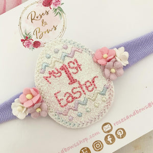 1st Easter headband