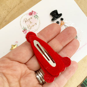 Christmas snap clip set