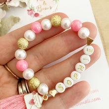 Load image into Gallery viewer, Girls Valentine’s Bracelet
