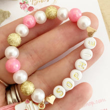 Load image into Gallery viewer, Girls Valentine’s Bracelet
