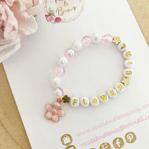 Flower Girl Bracelet - Bridesmaid Gift