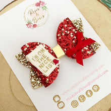 Load image into Gallery viewer, Christmas Nice List Hair Bow Headband or Clip
