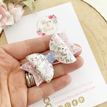 Load image into Gallery viewer, Dinosaur Hair Bow Headband or clip
