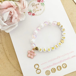 Flower Girl Bracelet - Bridesmaid Gift