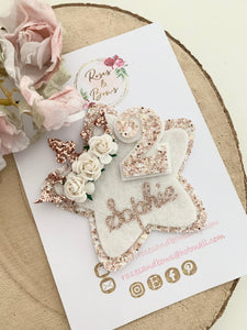 Princess Personalised Birthday Badge - Birthday Glitter Badge