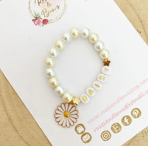 Daisy Personalised Bracelet