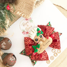 Load image into Gallery viewer, Baking Gingerbread Hair Bow Headband or Clip
