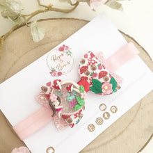 Load image into Gallery viewer, Fairy toadstool Shaker Hair Bow Headband or Clip
