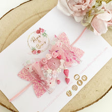 Load image into Gallery viewer, Dream Catcher Glitter Hair Bow Headband or Clip

