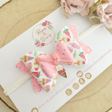 Load image into Gallery viewer, Ice Lolly Hair Bow Headband or Clip
