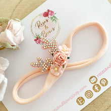 Load image into Gallery viewer, Dainty Blush Reindeer Headband
