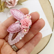 Load image into Gallery viewer, Dainty Bunny Ears Easter Snap Clip
