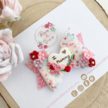 Load image into Gallery viewer, I Love Mummy Mother’s Day Hair Bow Headband or Clip
