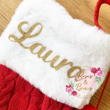 Load image into Gallery viewer, Personalisation Christmas Stocking
