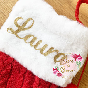 Personalisation Christmas Stocking