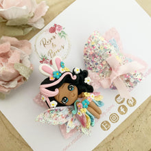 Load image into Gallery viewer, Easter Fairy Hair Bow Headband or Clip
