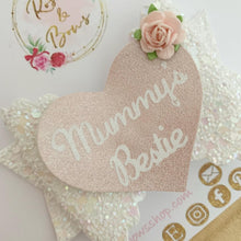 Load image into Gallery viewer, Mummy’s Bestie Hair Bow Headband or Clip
