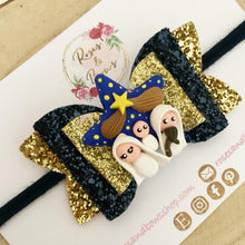 Load image into Gallery viewer, Nativity Hair Bow Headband or Clip
