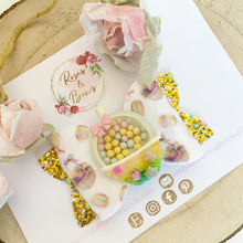 Load image into Gallery viewer, Easter Basket Hair Bow Headband or Clip
