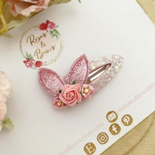 Load image into Gallery viewer, Dainty Bunny Ears Easter Snap Clip
