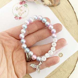 Girl’s mermaid Personalised Bracelet