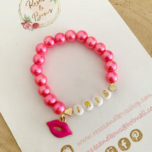 Load image into Gallery viewer, Girls Kisses Valentine’s Day Valentines Bracelet
