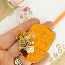 Load image into Gallery viewer, Pumpkin Headband or Clip
