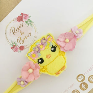 Easter Chick Headband