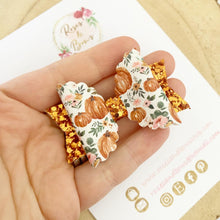 Load image into Gallery viewer, Pumpkin Hair Bow Headband or Clip
