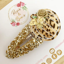 Load image into Gallery viewer, Autumn Squirrel Hair Bow Headband or Clip
