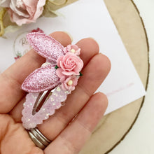 Load image into Gallery viewer, Dainty Bunny Ears Easter Snap Clip
