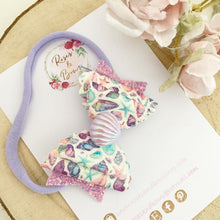 Load image into Gallery viewer, Sea Shell Hair Bow Headband or Clip
