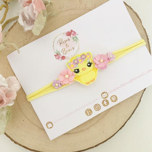 Easter Chick Headband
