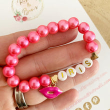 Load image into Gallery viewer, Girls Kisses Valentine’s Day Valentines Bracelet
