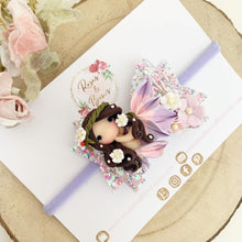 Load image into Gallery viewer, Mermaid Hair Bow Headband or Clip
