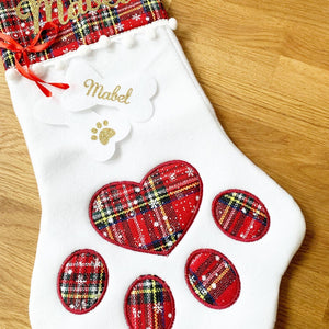 Personalisation Pet Christmas Stocking