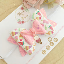 Load image into Gallery viewer, Ice Lolly Hair Bow Headband or Clip
