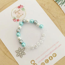 Load image into Gallery viewer, Christmas Snowflake Bracelet
