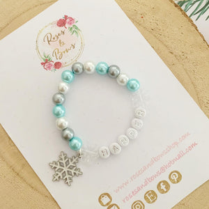 Christmas Snowflake Bracelet