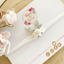 Load image into Gallery viewer, Dainty White Reindeer Headband
