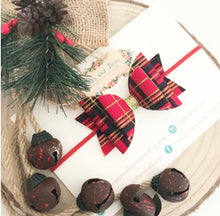 Load image into Gallery viewer, Tartan Hair Bow Headband or Clip
