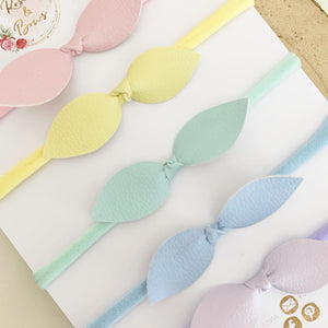 Pastel knot headband