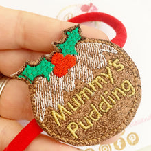 Load image into Gallery viewer, Mummy’s Pudding / Daddy’s Pudding Hair Bow Headband or Clip
