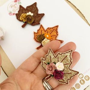 Autumn Leaves Headband or Hair Clip