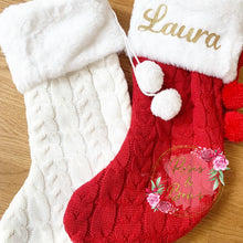 Load image into Gallery viewer, Personalisation Christmas Stocking
